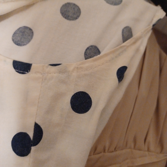 Vintage Rockabilly, Polka-dot Swing Dress Size M - Picture 7 of 7